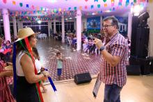 Na sexta-feira, 13, foi realizado o "Arraiá da Uepa", no clube Cassazum. Na ocasião teve disputa de miss. Foto: Sidney Oliveira/Ascom Uepa