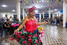 Na sexta-feira, 13, foi realizado o "Arraiá da Uepa", no clube Cassazum. Na ocasião teve disputa de miss. Foto: Sidney Oliveira/Ascom Uepa