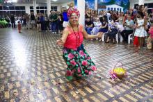 Na sexta-feira, 13, foi realizado o "Arraiá da Uepa", no clube Cassazum. Na ocasião teve disputa de miss. Foto: Sidney Oliveira/Ascom Uepa