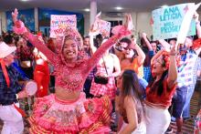 Na sexta-feira, 13, foi realizado o "Arraiá da Uepa", no clube Cassazum. Na ocasião teve disputa de miss. Foto: Sidney Oliveira/Ascom Uepa