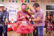 Na sexta-feira, 13, foi realizado o "Arraiá da Uepa", no clube Cassazum. Na ocasião teve disputa de miss. Foto: Sidney Oliveira/Ascom Uepa