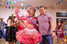 Na sexta-feira, 13, foi realizado o "Arraiá da Uepa", no clube Cassazum. Na ocasião teve disputa de miss. Foto: Sidney Oliveira/Ascom Uepa
