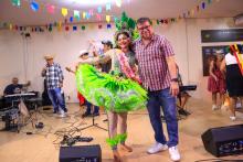 Na sexta-feira, 13, foi realizado o "Arraiá da Uepa", no clube Cassazum. Na ocasião teve disputa de miss. Foto: Sidney Oliveira/Ascom Uepa