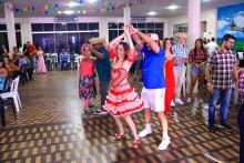 Na sexta-feira, 13, foi realizado o "Arraiá da Uepa", no clube Cassazum. Na ocasião teve disputa de miss. Foto: Sidney Oliveira/Ascom Uepa