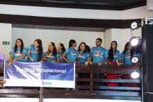 Acolhimento e palavras de incentivo marcaram a Aula Magna dos calouros 2025 da Universidade do Estado do Pará (Uepa), realizada nesta terça-feira, 15, em Belém. Foto: Sidney Oliveira/ Ascom Uepa