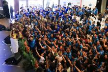 Apresentação do cantor Pinduca. Foto: Sidney Oliveira/Ascom Uepa.