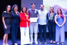 A abertura do evento contou com a presença da vice-reitora, Ilma Pastana, além de autoridades do poder legislativo na abertura do evento. Foto: Yago Brito/Campus de Parauapebas