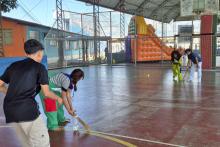 A brinquedoteca Joana D’arc promoveu atividades lúdicas gratuitas para crianças, jovens, e até para adultos e idosos da comunidade. 