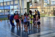 A brinquedoteca Joana D’arc promoveu atividades lúdicas gratuitas para crianças, jovens, e até para adultos e idosos da comunidade. 