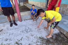 A brinquedoteca Joana D’arc promoveu atividades lúdicas gratuitas para crianças, jovens, e até para adultos e idosos da comunidade. 