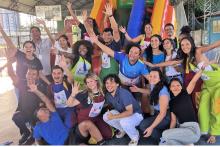 A brinquedoteca Joana D’arc promoveu atividades lúdicas gratuitas para crianças, jovens, e até para adultos e idosos da comunidade. 