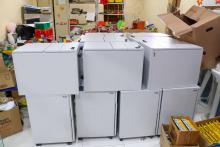 Equipamentos foram entregues no Centro de Ciências Sociais e Educação, na tarde desta sexta-feira, 11. Foto: Sidney Oliveira/Ascom Uepa.