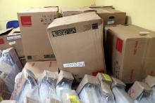 Equipamentos foram entregues no Centro de Ciências Sociais e Educação, na tarde desta sexta-feira, 11. Foto: Sidney Oliveira/Ascom Uepa.