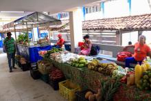 A Feira da Reforma Agrária, oferece alimentos agroecológicos, plantas medicinais, artesanato, livros e produtos do MST. Foto: Sidney Oliveira/Ascom Uepa