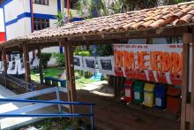 Exposição fotográfica durante o evento. Foto: Sidney Oliveira/Ascom Uepa.