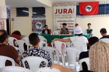 Atividade de  mesa-redonda durante a programação. Foto: Sidney Oliveira/Ascom Uepa.