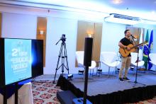 Na manhã desta quinta - feira, 27, foi realizada a abertura da ll Fórum de Educação à Distância: Metodologia, Recurso e Prática. Foto: Sidney Oliveira/Ascom Uepa.