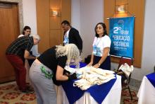 Na manhã desta quinta - feira, 27, foi realizada a abertura da ll Fórum de Educação à Distância: Metodologia, Recurso e Prática. Foto: Sidney Oliveira/Ascom Uepa.