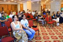 Na manhã desta quinta - feira, 27, foi realizada a abertura da ll Fórum de Educação à Distância: Metodologia, Recurso e Prática. Foto: Sidney Oliveira/Ascom Uepa.