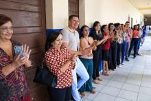 A nova copa da do Campus lll da Escola Superior de Educação Física foi entregue na manhã desta segunda-feira, 30. Foto: Sidney Oliveira/Ascom uepa