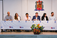 Na terça-feira, 9, foi realizada as cerimônias de posse e recondução de cargo dos chefes de departamento e coordenadores de curso dos Centros de Ciências Sociais e Educação (CCSE), Centro de Ciências Biológicas e da Saúde (CCBS) e Centro de Ciências Naturais e Tecnologia (CCNT).