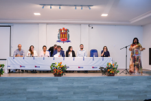 Na terça-feira, 9, foi realizada as cerimônias de posse e recondução de cargo dos chefes de departamento e coordenadores de curso dos Centros de Ciências Sociais e Educação (CCSE), Centro de Ciências Biológicas e da Saúde (CCBS) e Centro de Ciências Naturais e Tecnologia (CCNT).