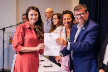 Na terça-feira, 9, foi realizada as cerimônias de posse e recondução de cargo dos chefes de departamento e coordenadores de curso dos Centros de Ciências Sociais e Educação (CCSE), Centro de Ciências Biológicas e da Saúde (CCBS) e Centro de Ciências Naturais e Tecnologia (CCNT).