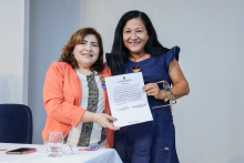 Na terça-feira, 9, foi realizada as cerimônias de posse e recondução de cargo dos chefes de departamento e coordenadores de curso dos Centros de Ciências Sociais e Educação (CCSE), Centro de Ciências Biológicas e da Saúde (CCBS) e Centro de Ciências Naturais e Tecnologia (CCNT).