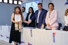 Na terça-feira, 9, foi realizada as cerimônias de posse e recondução de cargo dos chefes de departamento e coordenadores de curso dos Centros de Ciências Sociais e Educação (CCSE), Centro de Ciências Biológicas e da Saúde (CCBS) e Centro de Ciências Naturais e Tecnologia (CCNT).