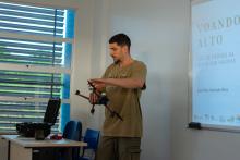 O evento contou com diversas programações para a comunidade acadêmica do campus. Foto: Yago Brito/Campus de Parauapebas.